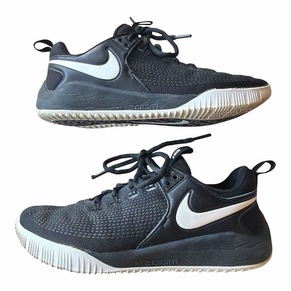 Nike Zoom Hyperace 2 Women's 8 Volleyball Shoes Athletic AA0286-001  Black White